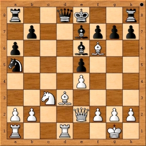 Susan Polgar sets up a neat combination here. Do you see it?