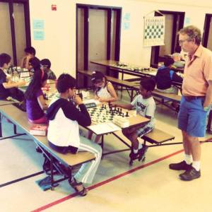 Joe Lonsdale is a legendary chess coach who brings decades of teaching experience to our camp daily.
