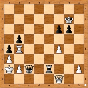 Position after Carlsen plays 43. b5.