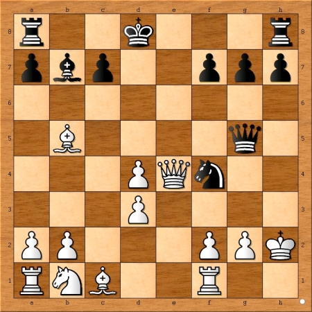 I told my students that Fischer resigned too early. How would have you continued as white?