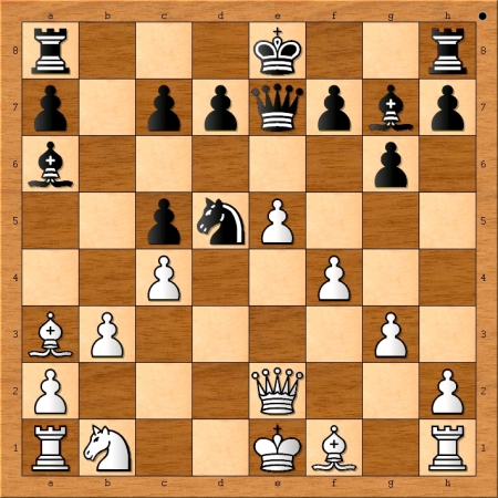 Position after 12. f4.